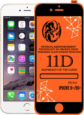 PFOAM Edge To Edge Tempered Glass for Apple iPhone 6s Plus(Pack of 1)