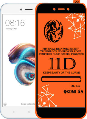 PFOAM Edge To Edge Tempered Glass for Mi Redmi 5A(Pack of 1)