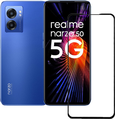 BRENZZ Edge To Edge Tempered Glass for realme Narzo 50 5G, REALME NORZO 50 5G(Pack of 1)