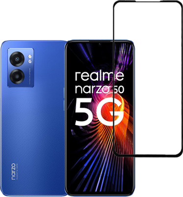 BRENZZ Edge To Edge Tempered Glass for realme Narzo 50 5G, REALME NORZO 50 5G(Pack of 1)