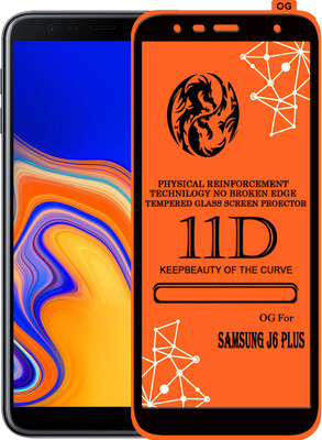 PFOAM Edge To Edge Tempered Glass for SAMSUNG GALAXY J6 PLUS(Pack of 1)