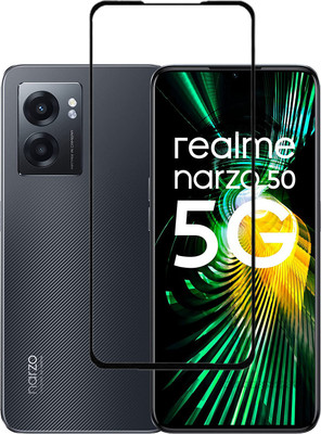 BRENZZ Edge To Edge Tempered Glass for realme Narzo 50 5G, REALME NORZO 50 5G(Pack of 1)