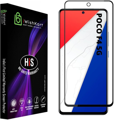 iWishKart Edge To Edge Tempered Glass for Poco F4 5G(Pack of 1)