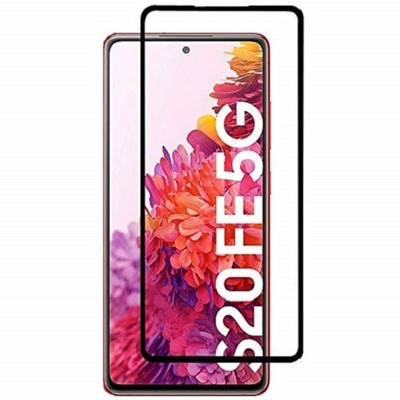 kentop Edge To Edge Tempered Glass for SAMSUNG GALAXY S20 FE 5G(Pack of 1)