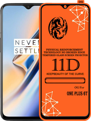 PFOAM Edge To Edge Tempered Glass for OnePlus 6T(Pack of 1)
