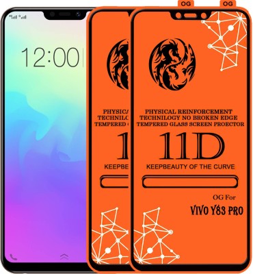 PFOAM Edge To Edge Tempered Glass for VIVO Y83 PRO(Pack of 2)