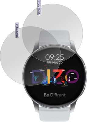 SANIK Screen Guard for SCREEN GUARD FOR DIZO WATCH R(Pack of 2)