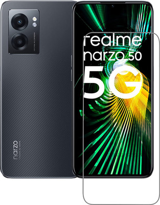BRENZZ Tempered Glass Guard for realme Narzo 50 5G, REALME NORZO 50 5G(Pack of 1)
