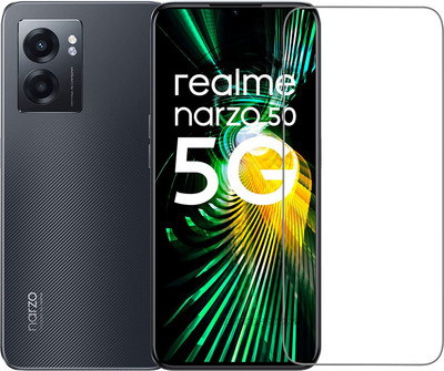 BRENZZ Tempered Glass Guard for realme Narzo 50 5G, REALME NORZO 50 5G(Pack of 1)