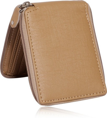 DENNY BLACQ Men Beige Artificial Leather Wallet(3 Card Slots)