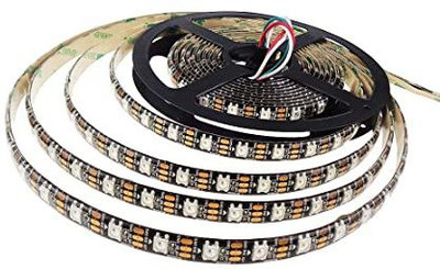 Bright Electronic Components 60 LEDs 1 m Multicolor Flickering, Color Changing Bulb Rice Lights(Pack of 1)