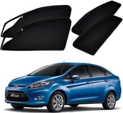 RAKRISH COLLECTION Rear Window, Side Window Sun Shade For Ford Fiesta(Black)