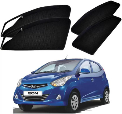 RAKRISH Rear Window, Side Window Sun Shade For Hyundai Eon(Black)