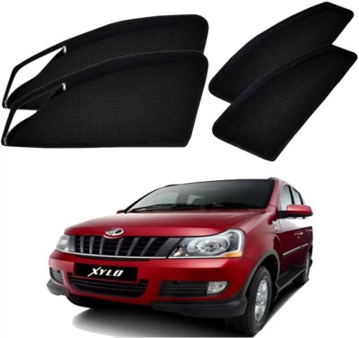 RAKRISH COLLECTION Rear Window, Side Window Sun Shade For Mahindra Xylo(Black)