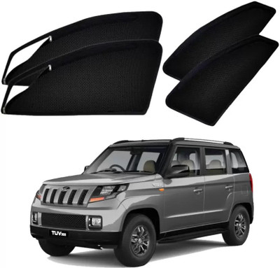 RAKRISH COLLECTION Rear Window, Side Window Sun Shade For Mahindra TUV-300(Black)
