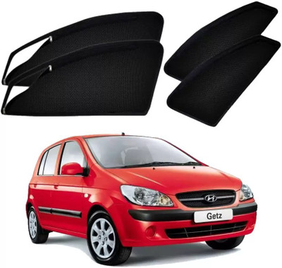 TOP VECHILE Rear Window, Side Window Sun Shade For Hyundai Getz(Black)