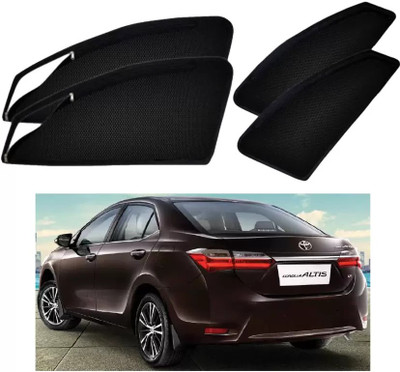TOP VECHILE Rear Window, Side Window Sun Shade For Toyota Altis(Black)