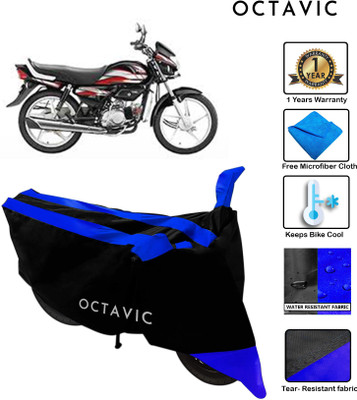 octavic Waterproof Two Wheeler Cover for Hero(HF, Blue)