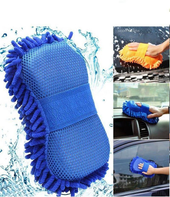 Czark Microfiber Vehicle Washing  Sponge(Pack Of 1)