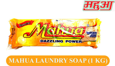 Mahua Laundry dizzling soap 1kg Detergent Bar(1000 g)