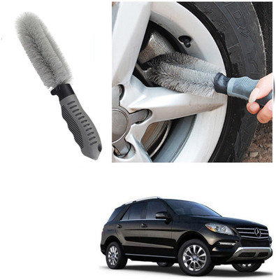 Qiisx CAR ALLOY WHEEL CLEANER BRUSH TYRE RIM FOR MERC Des-Benz ML250 100 g Wheel Tire Cleaner(Pack of 1)