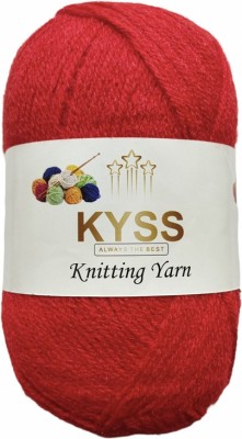 KYSS BlueBell 300 GM (1 BALL, 100 GM EACH)Wool Ball Hand Knitting Wool, Shade No-37