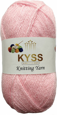 KYSS BlueBell 300 GM (1 BALL, 100 GM EACH)Wool Ball Hand Knitting Wool, Shade No-2