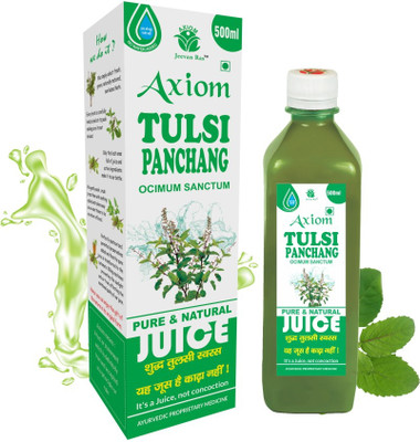 AXIOM Tulsi Panchang Juice,Helpful Cold,Cough and Fever�(Pack of 2, 1000 ml)