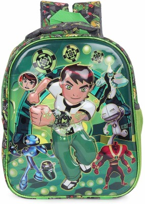 Stylbase ben10 3D embossed school backpack Red class up to 2th age 3-5 years 25 L Backpack(Green)