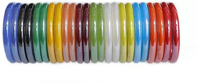 AYNRA Glass Bangle Set(Pack of 24)