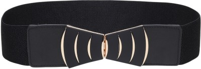 Kastner Women Casual Black Canvas Belt