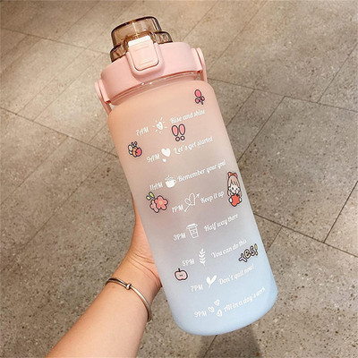 4tens BPA Free Leak Proof Drinks for GYM water 2000 ml Bottle(Pack of 1, Multicolor, Plastic)