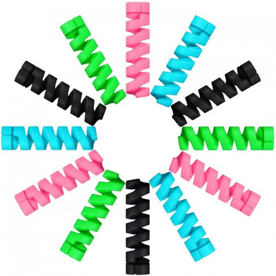 CasingMaster 12 Pcs Safety Mobile Charging & Earphones Wire Cable Protector(Multicolor) deal from flipkart