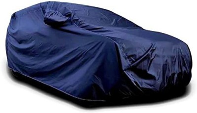 ANTIRO Car Cover For Chevrolet Beat (With Mirror Pockets)(Blue)