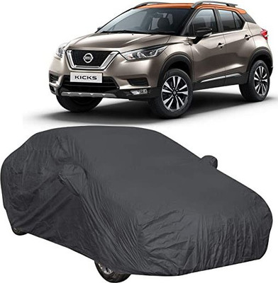 Anlopeproducts Car Cover For Nissan Kicks (With Mirror Pockets)(Grey)