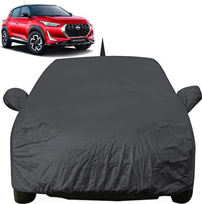 Anlopeproducts Car Cover For Nissan Magnite (With Mirror Pockets)(Grey)