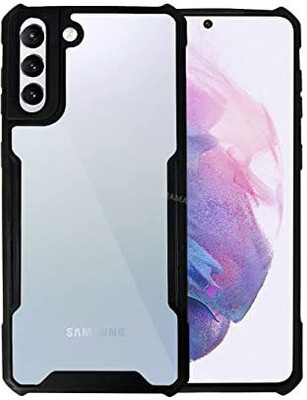 Nice Assoseries HUB Back Cover for Samsung Galaxy S21 Plus(Black, Camera Bump Protector)