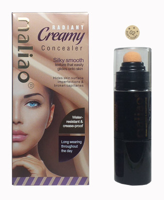 maliao Radiant Creamy Concealer Silky Smooth Concealer Soft Ivory Concealer(Soft Ivory, 10 g)