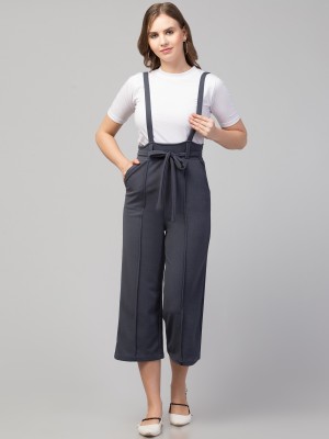 NNIFA Women Grey Dungaree