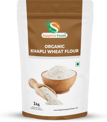 Sapphire Foods Organic Khapli Wheat Flour(1 kg)