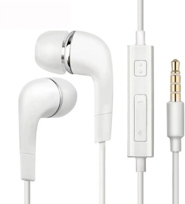 Uborn PREMIUM QUALITY WIRED EARPHONE WITH LIGHT WEIGHT FOR ALL DEVICE Wired Headset(White, In the Ear)