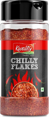 Kwality Chilly Flakes, Spicy Flavour For Pasta, Pizza, Salads & Breads, Seasoning(45 g)