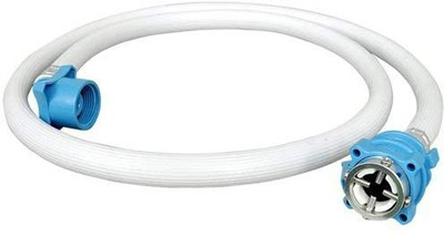 Eaglekart Universal Fit The Rarest Quality (6.2MM Thick) 3 Meter inlet hose pipe for Fully automatic Washing Machine Hose - 3 Layers Braided Flexible PVC Made -White Hose Pipe(300 cm)