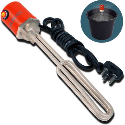 Orbon Electric Deluxe Immersion Water Rod | Instant Water Heater | Bucket Warmer Rod 1500 W Shock Proof Immersion Heater Rod