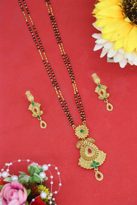 Springal Alloy Gold-plated Multicolor Jewellery Set(Pack of 1)