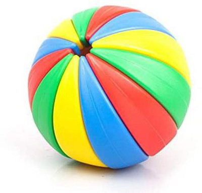 GREEN WAY Folding Learning Counting Shape Sorter Throw Fun Activity Ball for Kids(Multicolor)