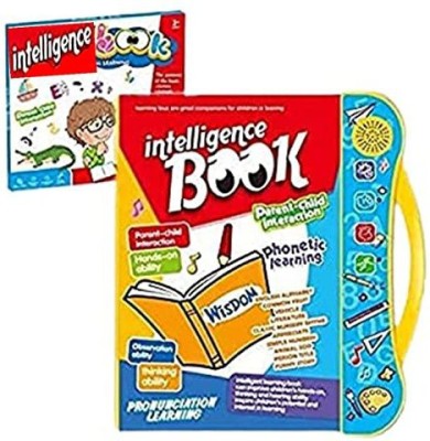 Bloomingworld toys Interactive Intelligent Children Book Phonetic Learning Book for 3 + Year(Multicolor)