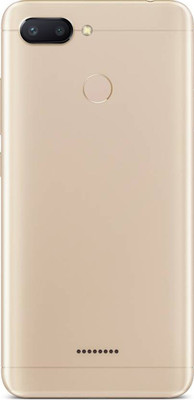 Unique4Ever Mi Redmi 6 Back Panel(Gold)