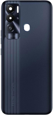 Unique4Ever Tecno ( POVA Neo ) With Side Volume & Power Buttons Back Panel(Obsidian Black)