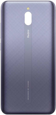 Purplesavvy Redmi 8A Dual WIth Side Keys Back Panel(Midnight Grey)